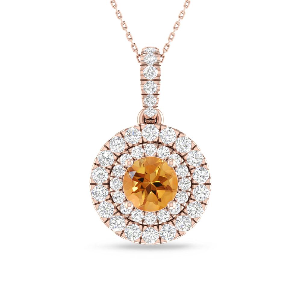 Rose Gold - Citrine