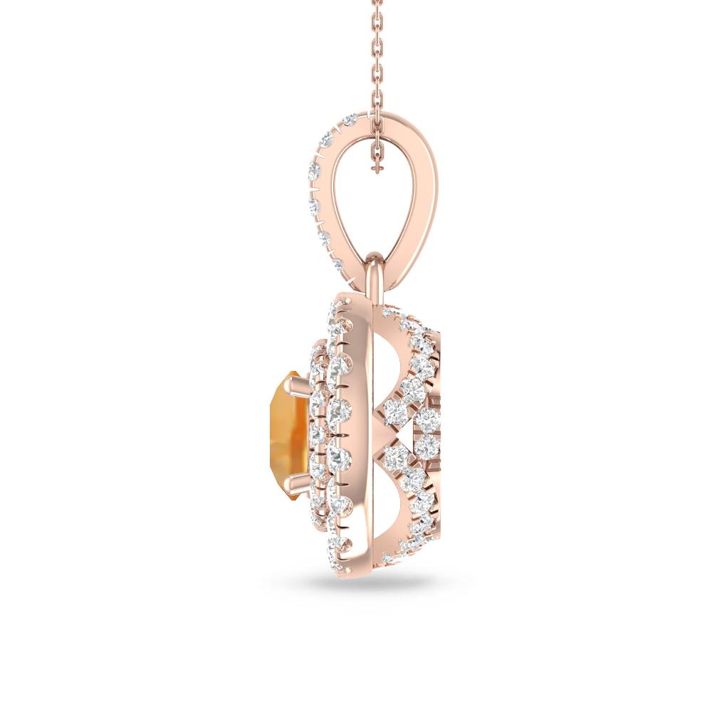 Rose Gold - Citrine