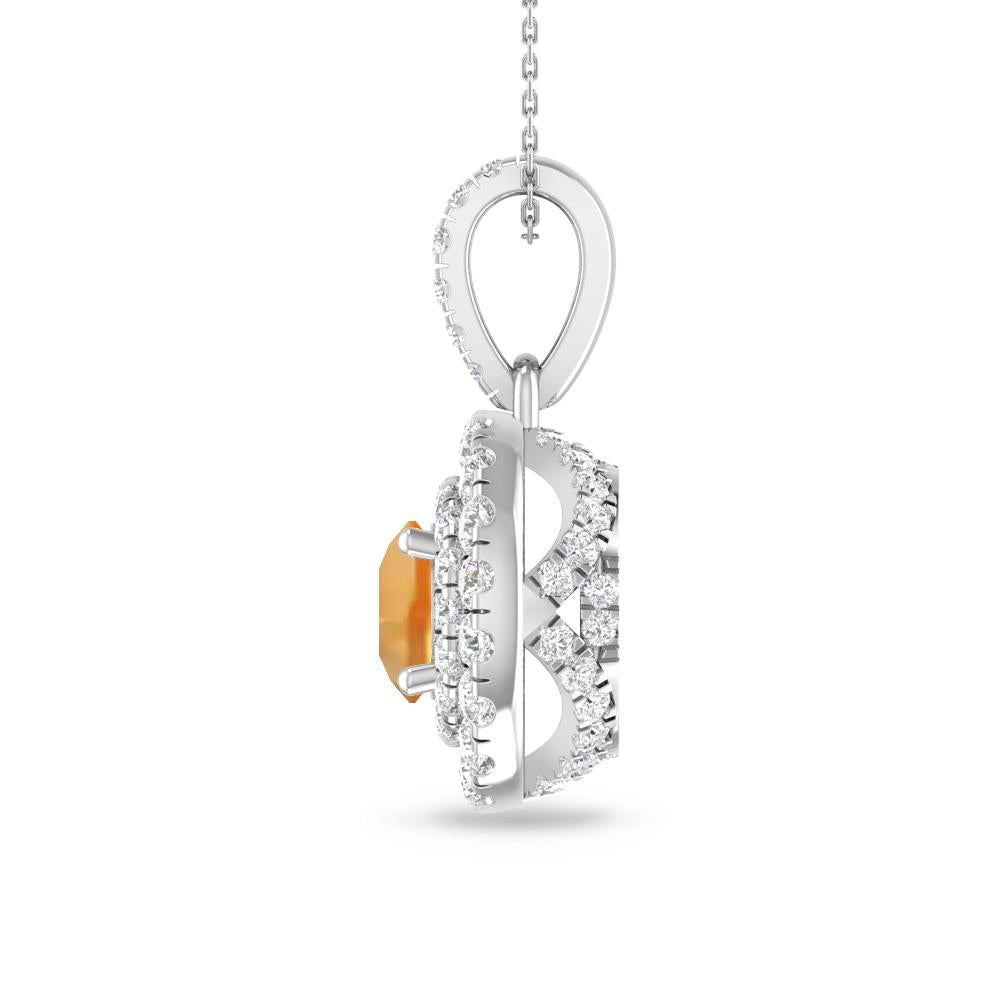 White Gold - Citrine