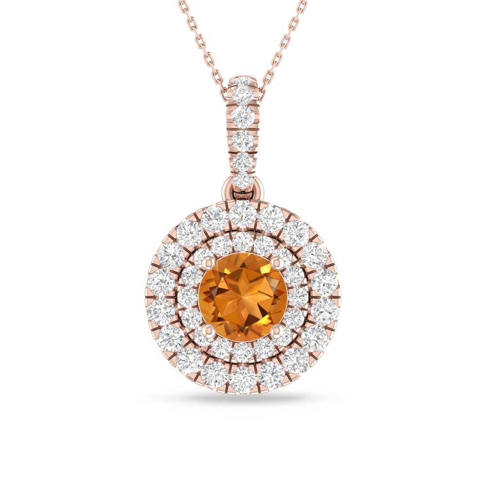 Rose Gold - Citrine