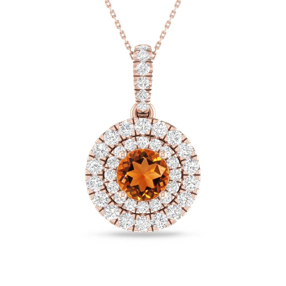 Rose Gold - Citrine