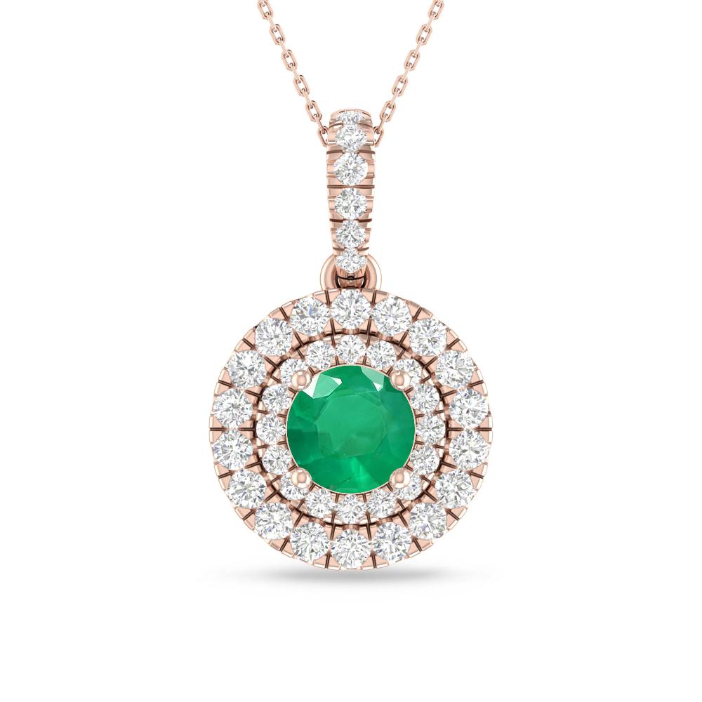 Rose Gold - Emerald