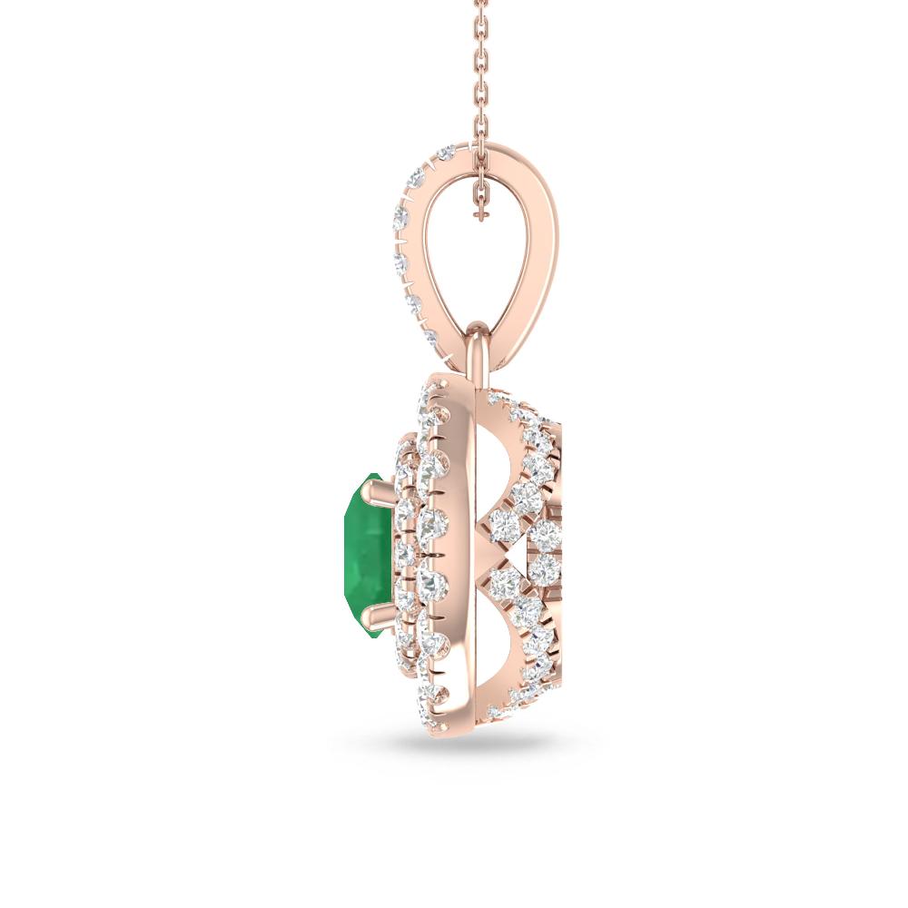 Rose Gold - Emerald