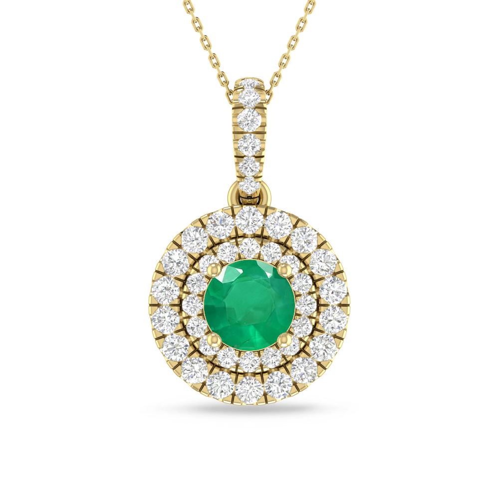 Yellow Gold - Emerald