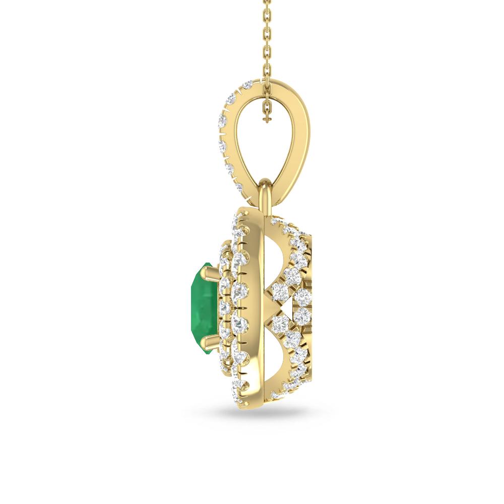 Yellow Gold - Emerald