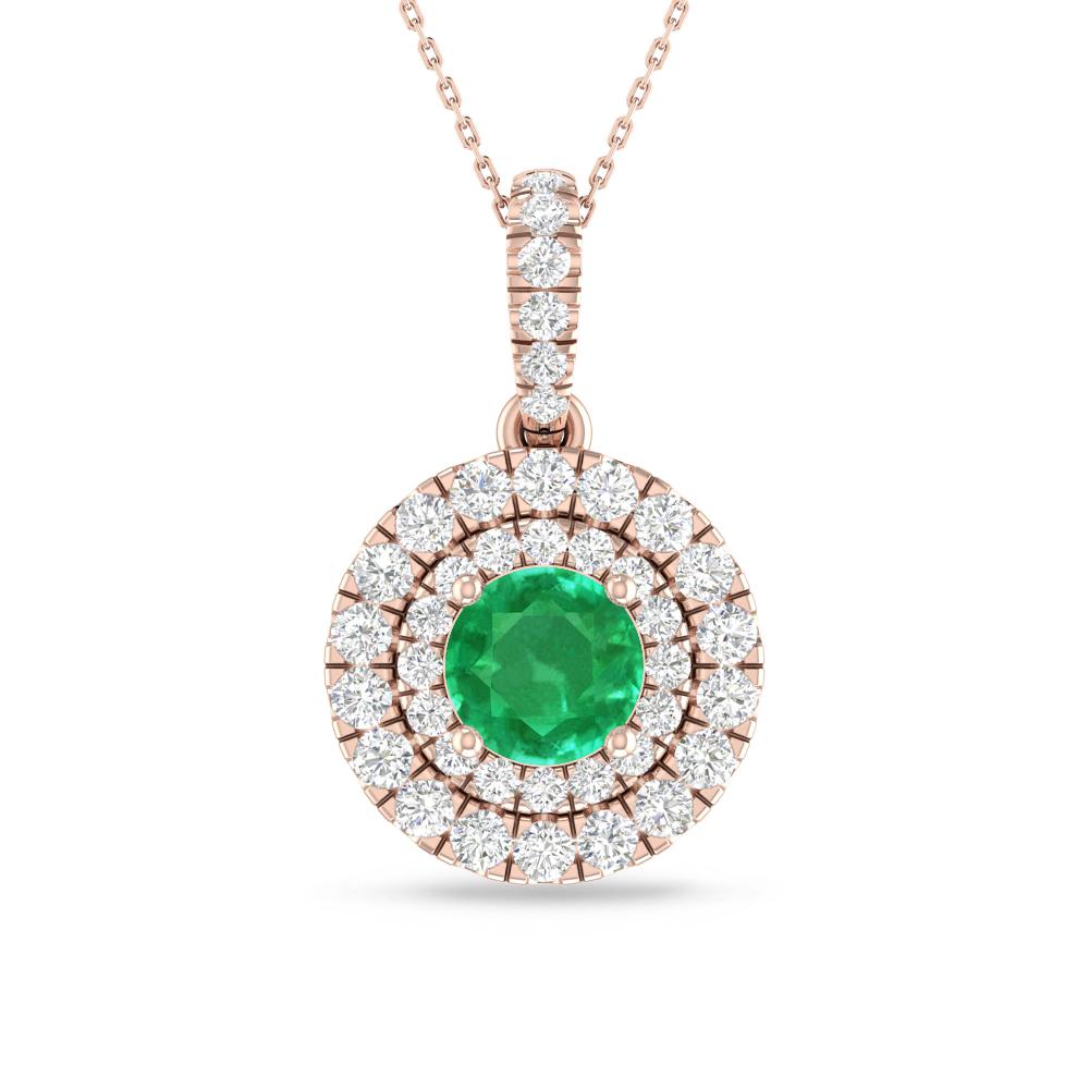 Rose Gold - Emerald