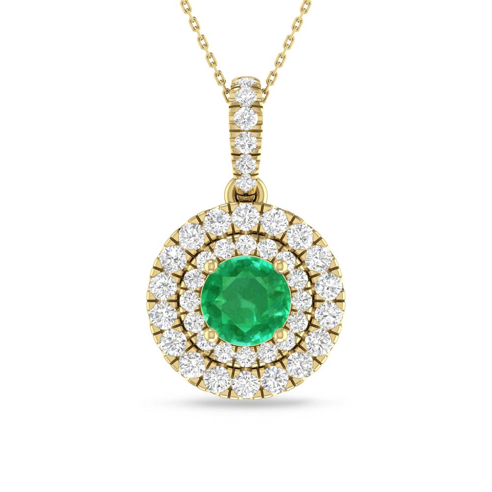 Yellow Gold - Emerald