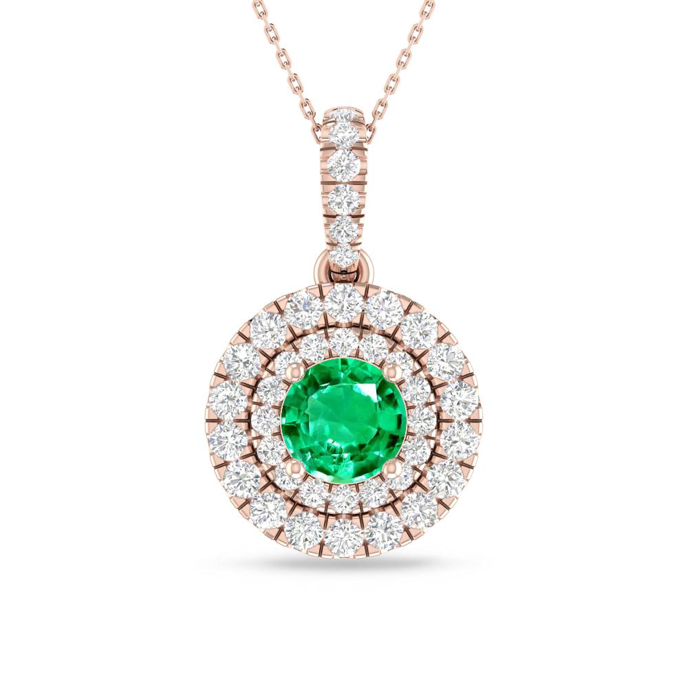 Rose Gold - Emerald