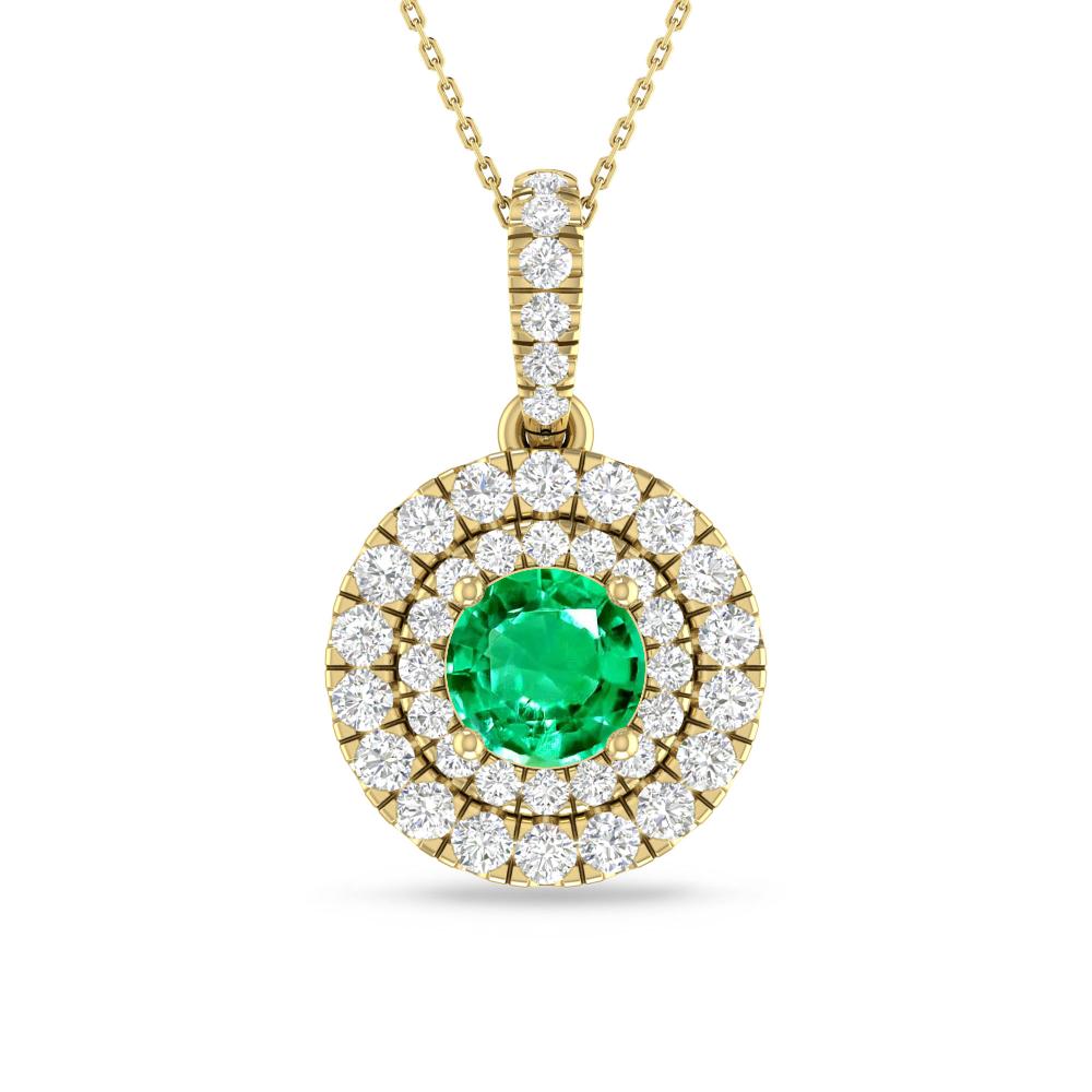 Yellow Gold - Emerald