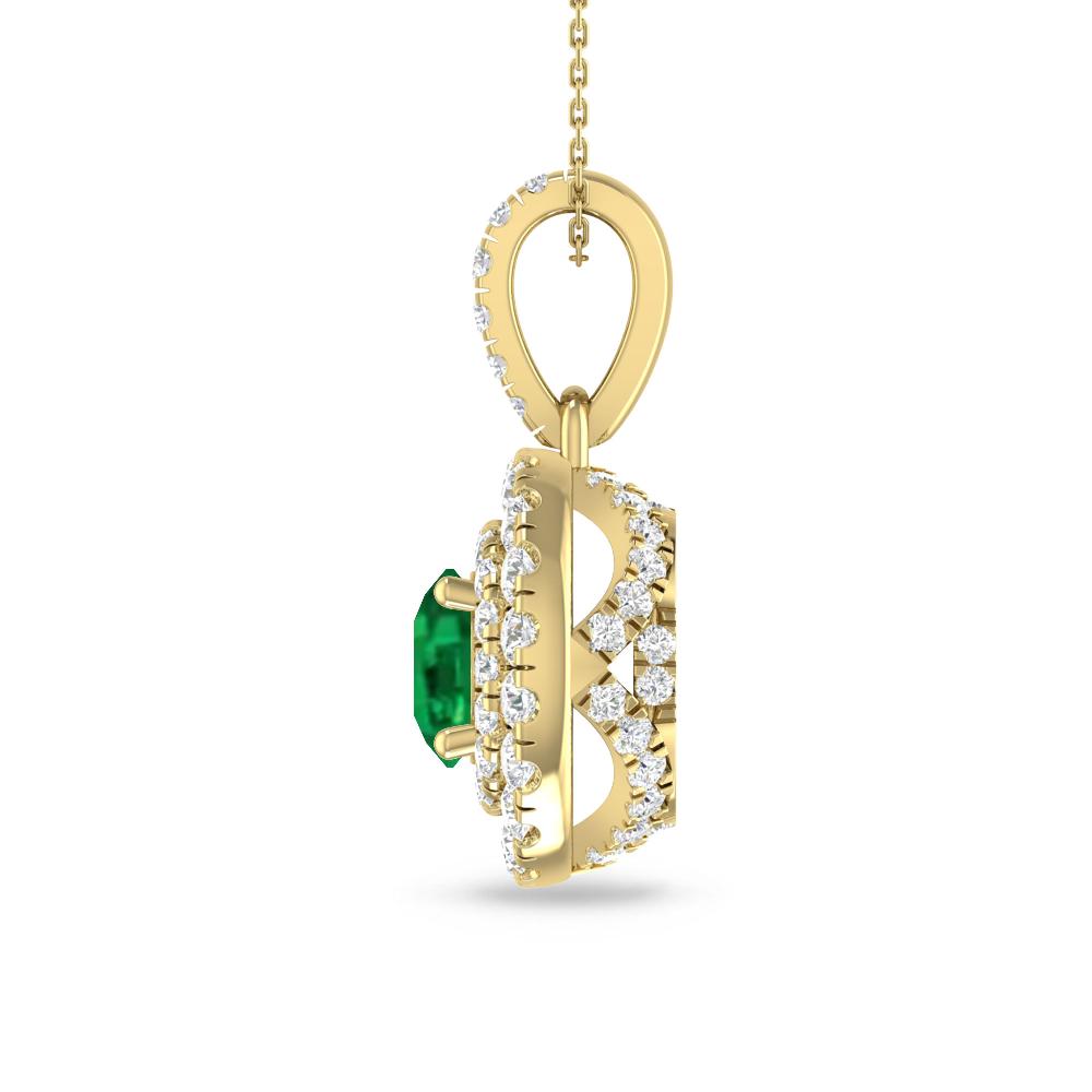 Yellow Gold - Emerald