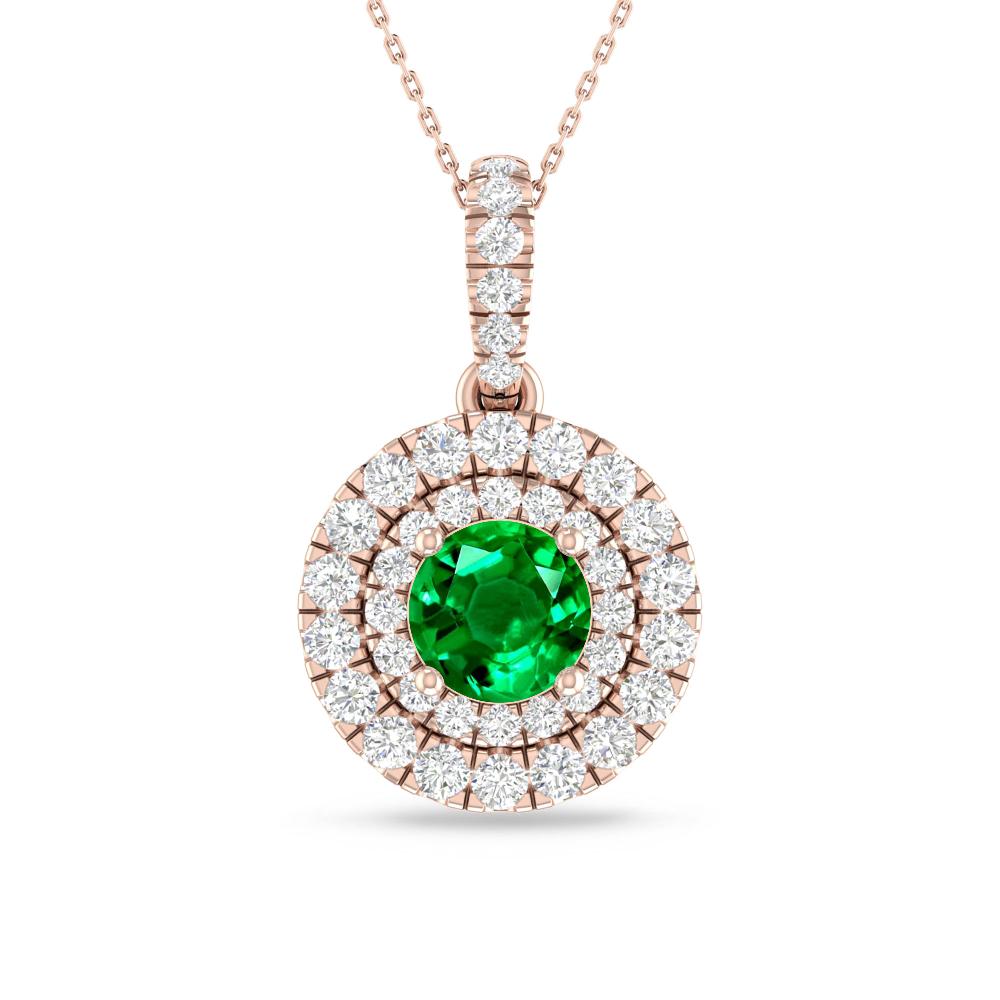 Rose Gold - Emerald