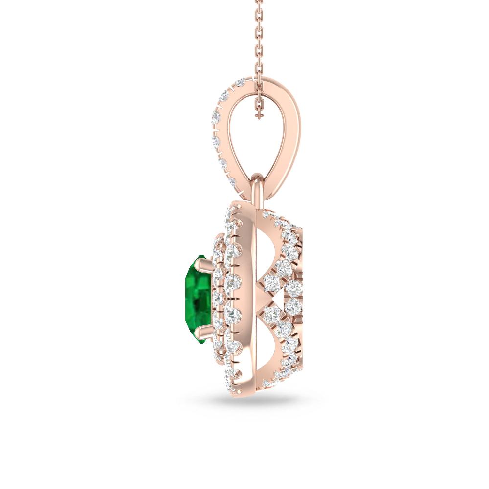 Rose Gold - Emerald