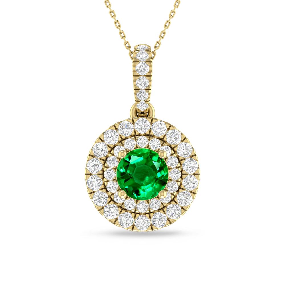 Yellow Gold - Emerald