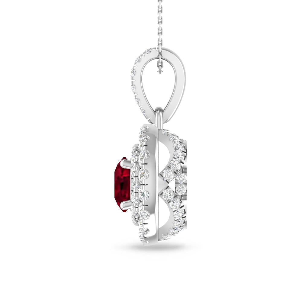 White Gold - Garnet