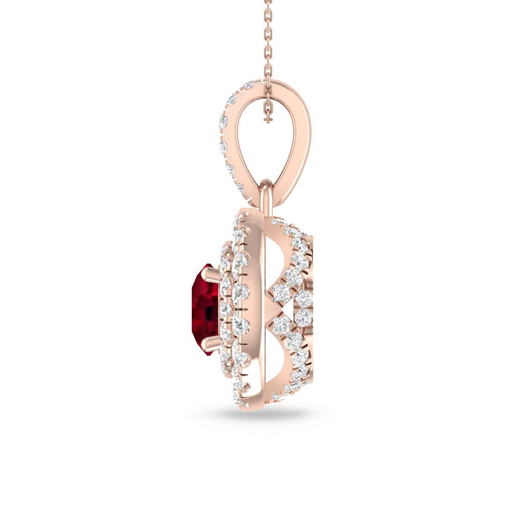 Rose Gold - Garnet