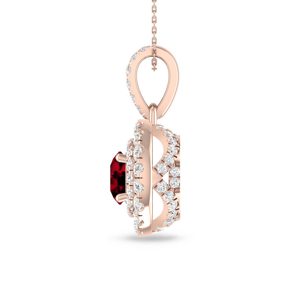 Rose Gold - Garnet