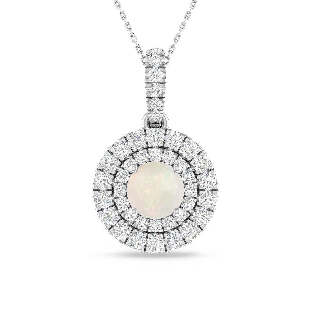 White Gold - Opal
