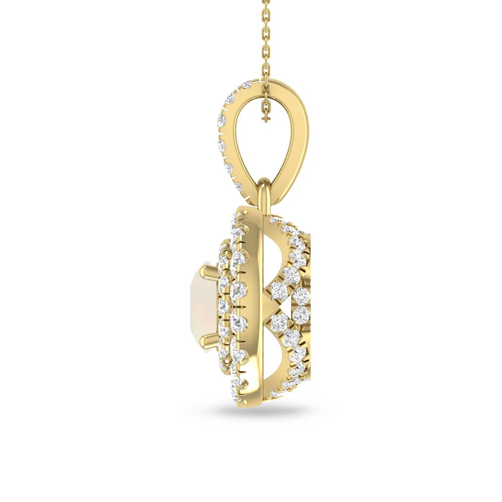 Yellow Gold - Opal