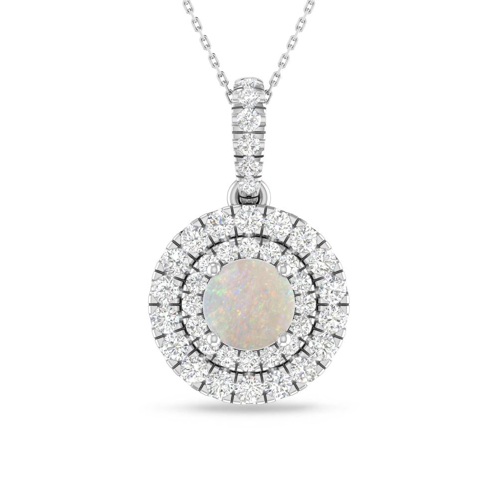 White Gold - Opal