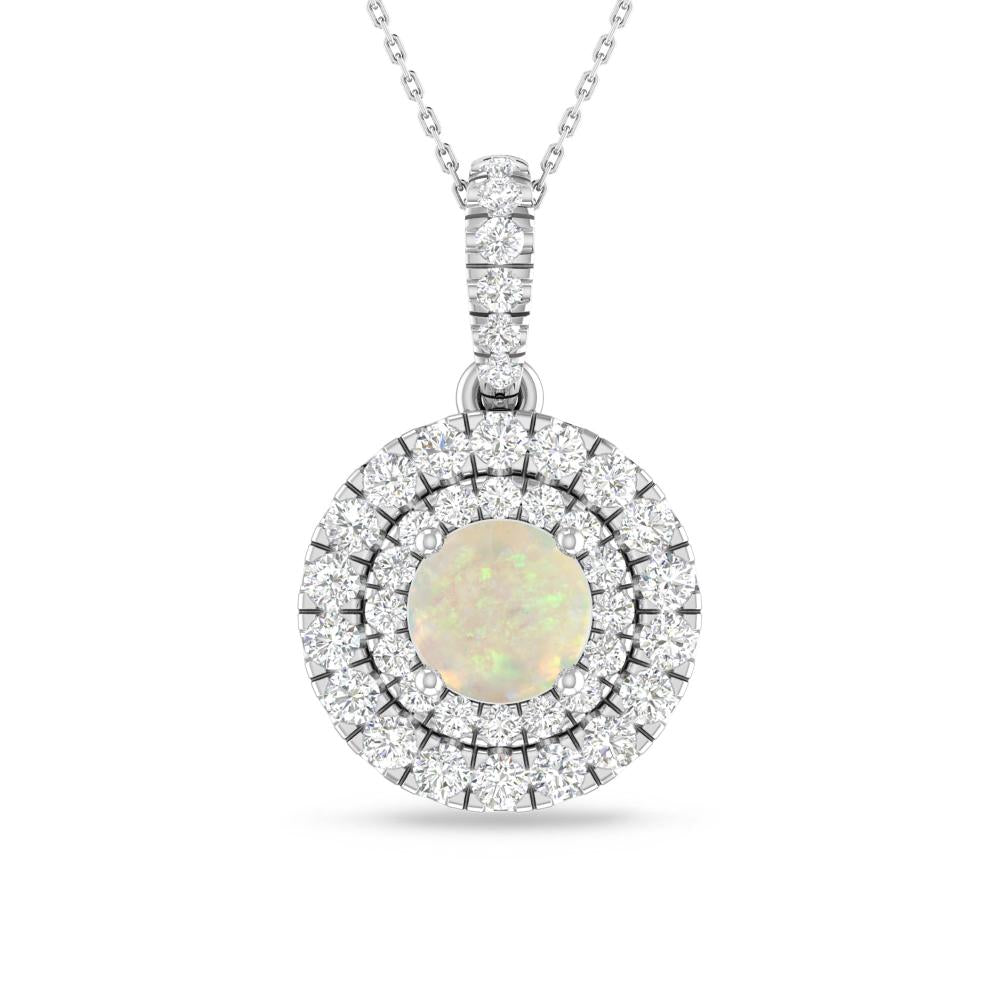 White Gold - Opal