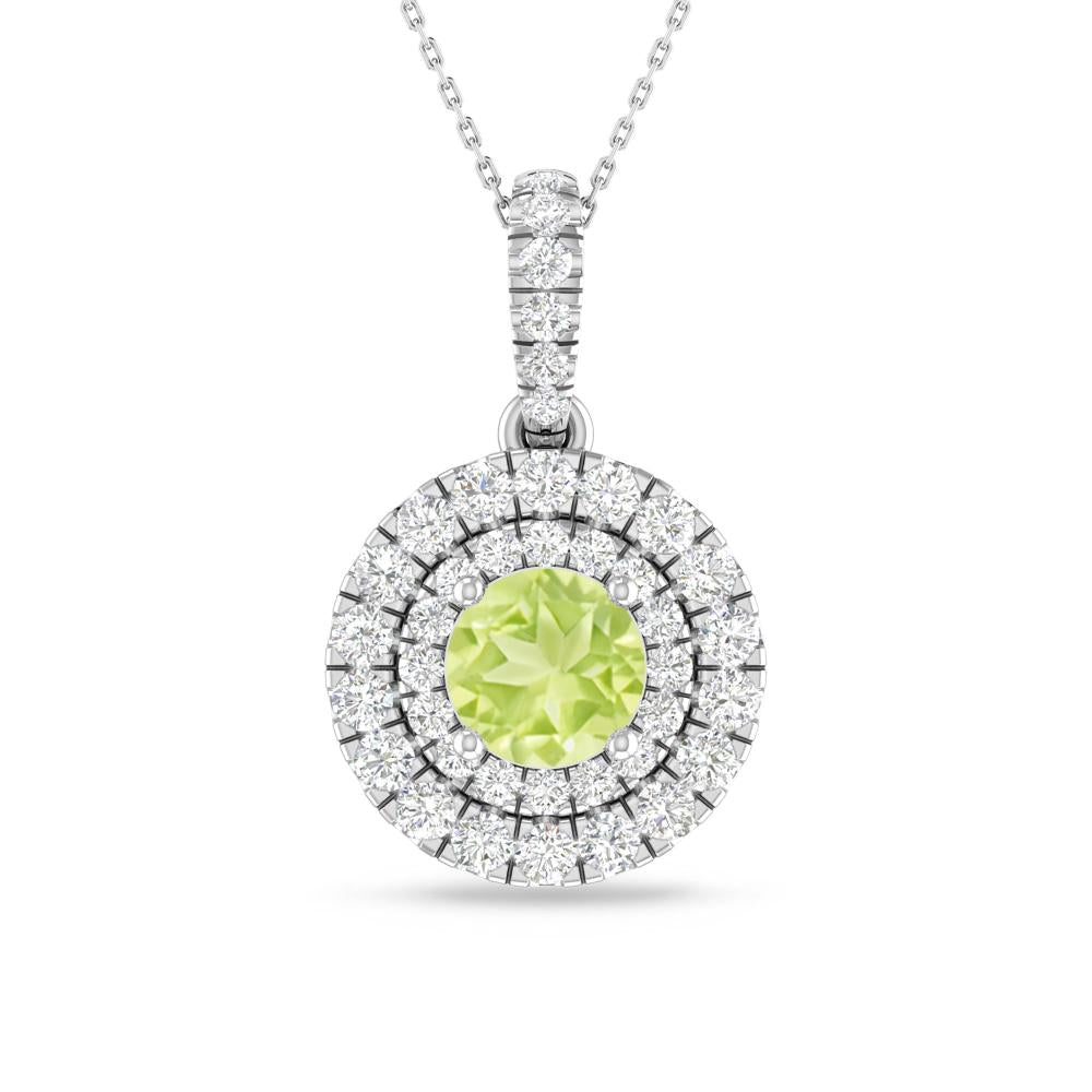 White Gold - Peridot
