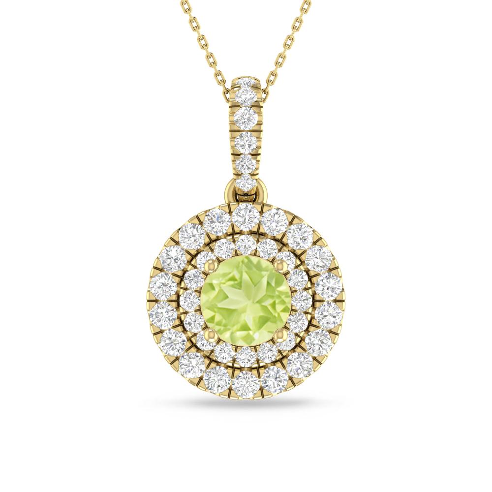Yellow Gold - Peridot