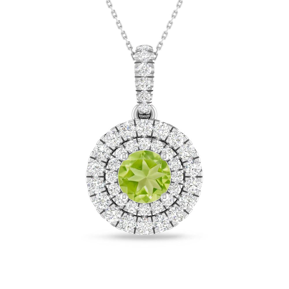 White Gold - Peridot