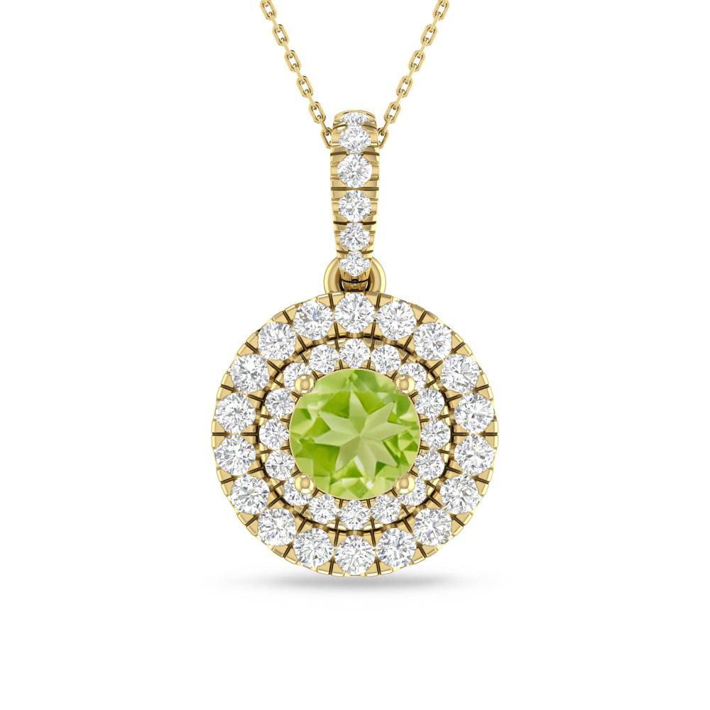 Yellow Gold - Peridot