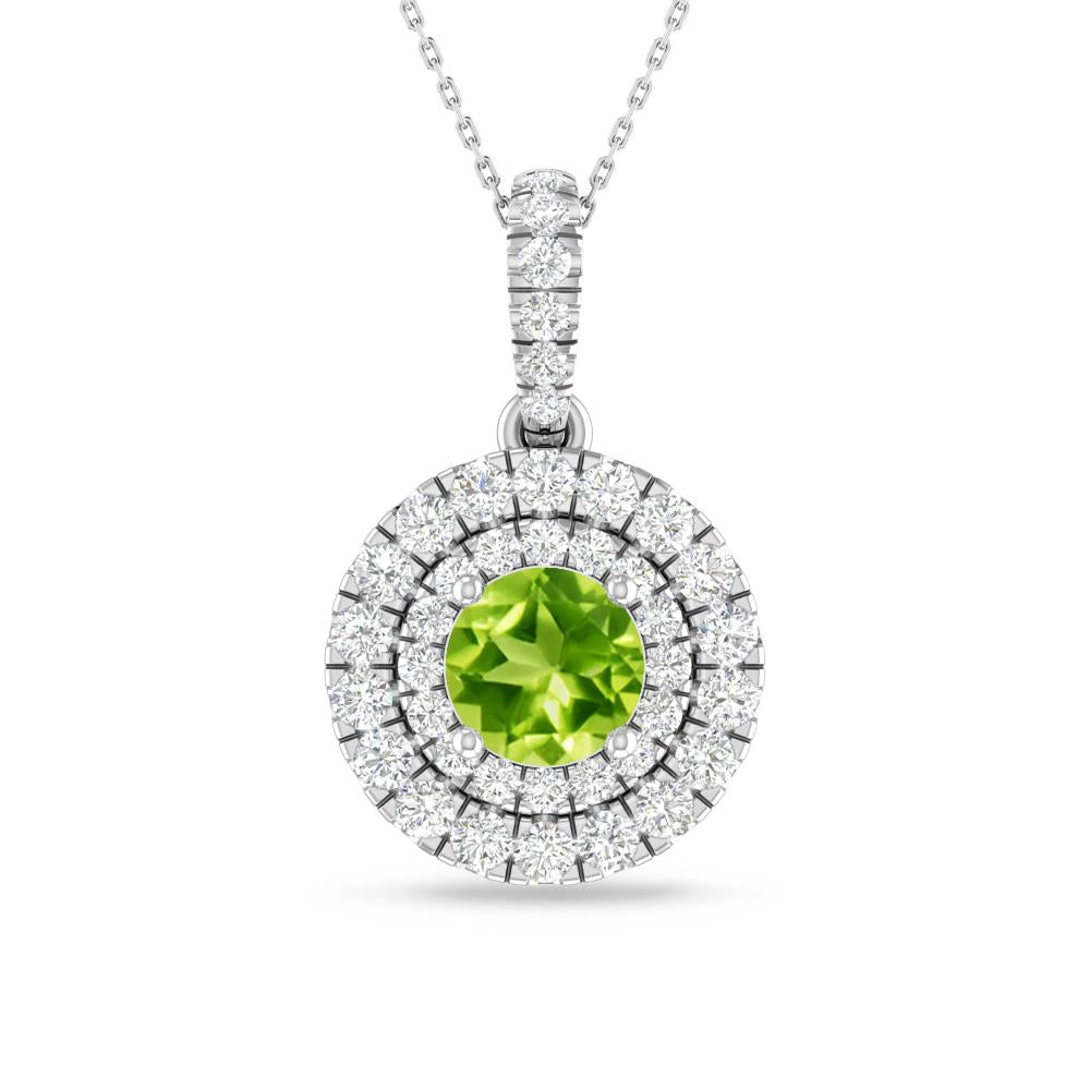 White Gold - Peridot