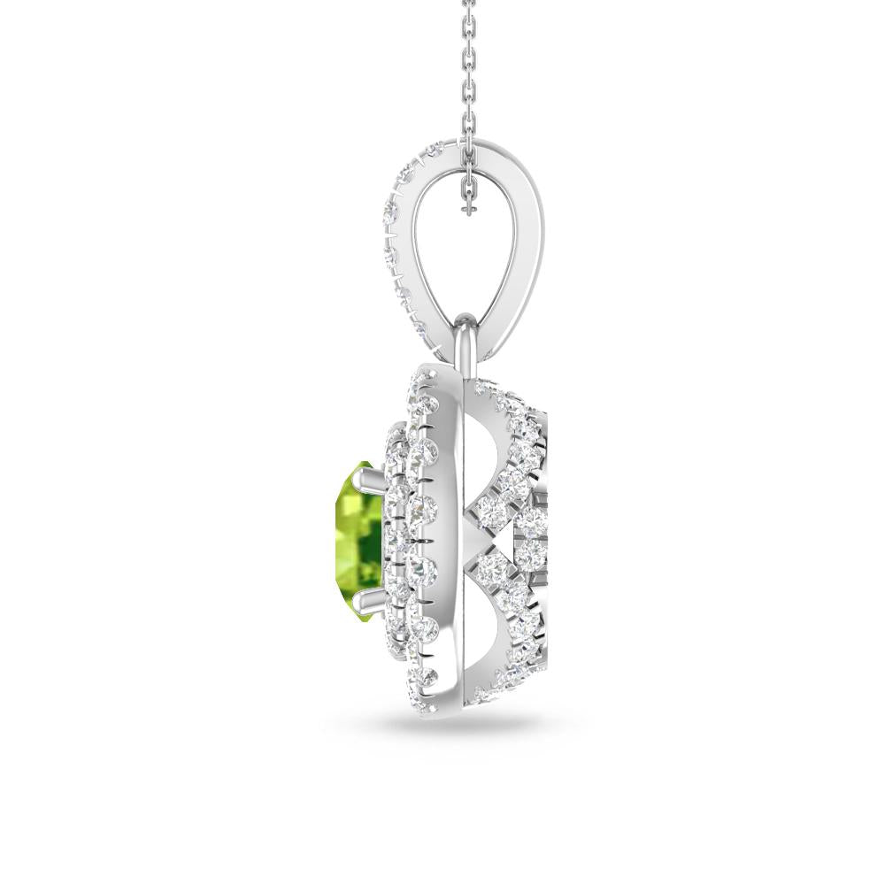 White Gold - Peridot