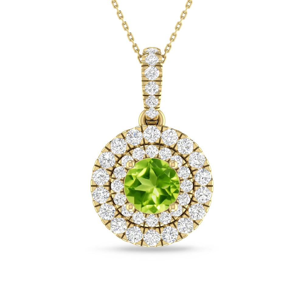 Yellow Gold - Peridot