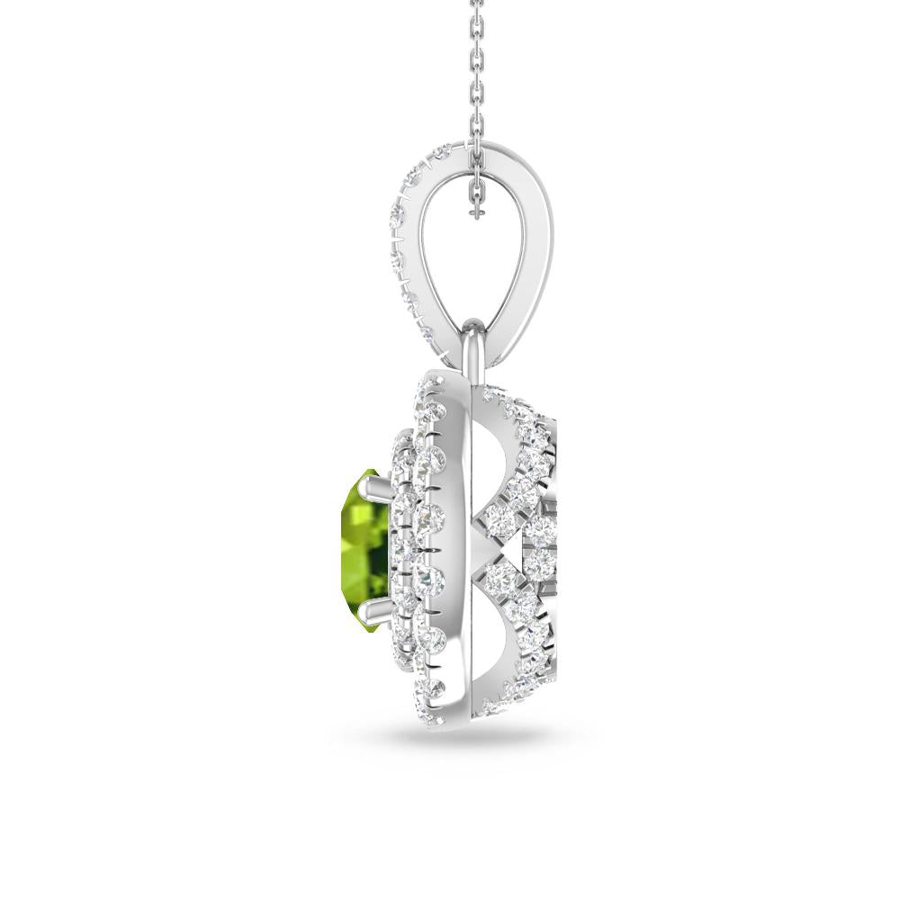 White Gold - Peridot