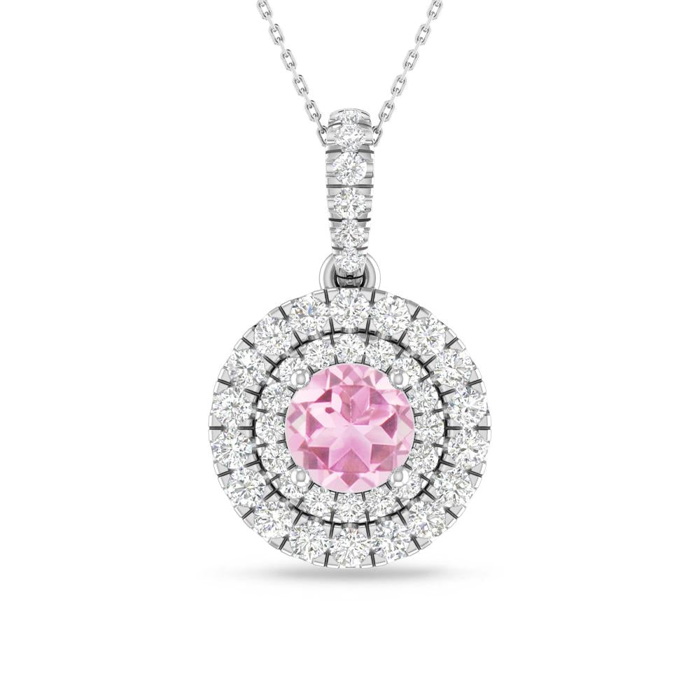 White Gold - Pink Tourmaline