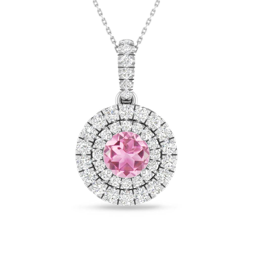 White Gold - Pink Tourmaline
