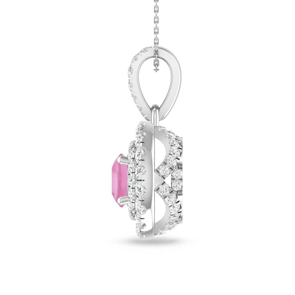 White Gold - Pink Tourmaline