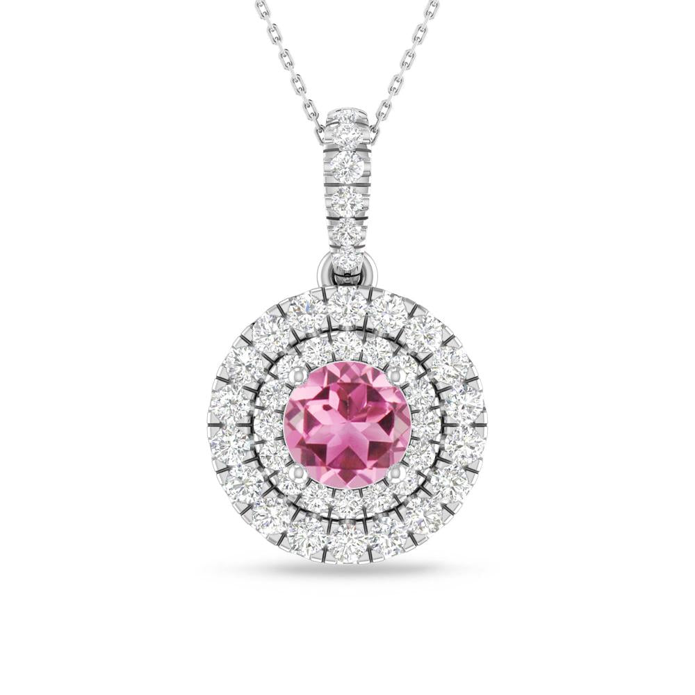 White Gold - Pink Tourmaline