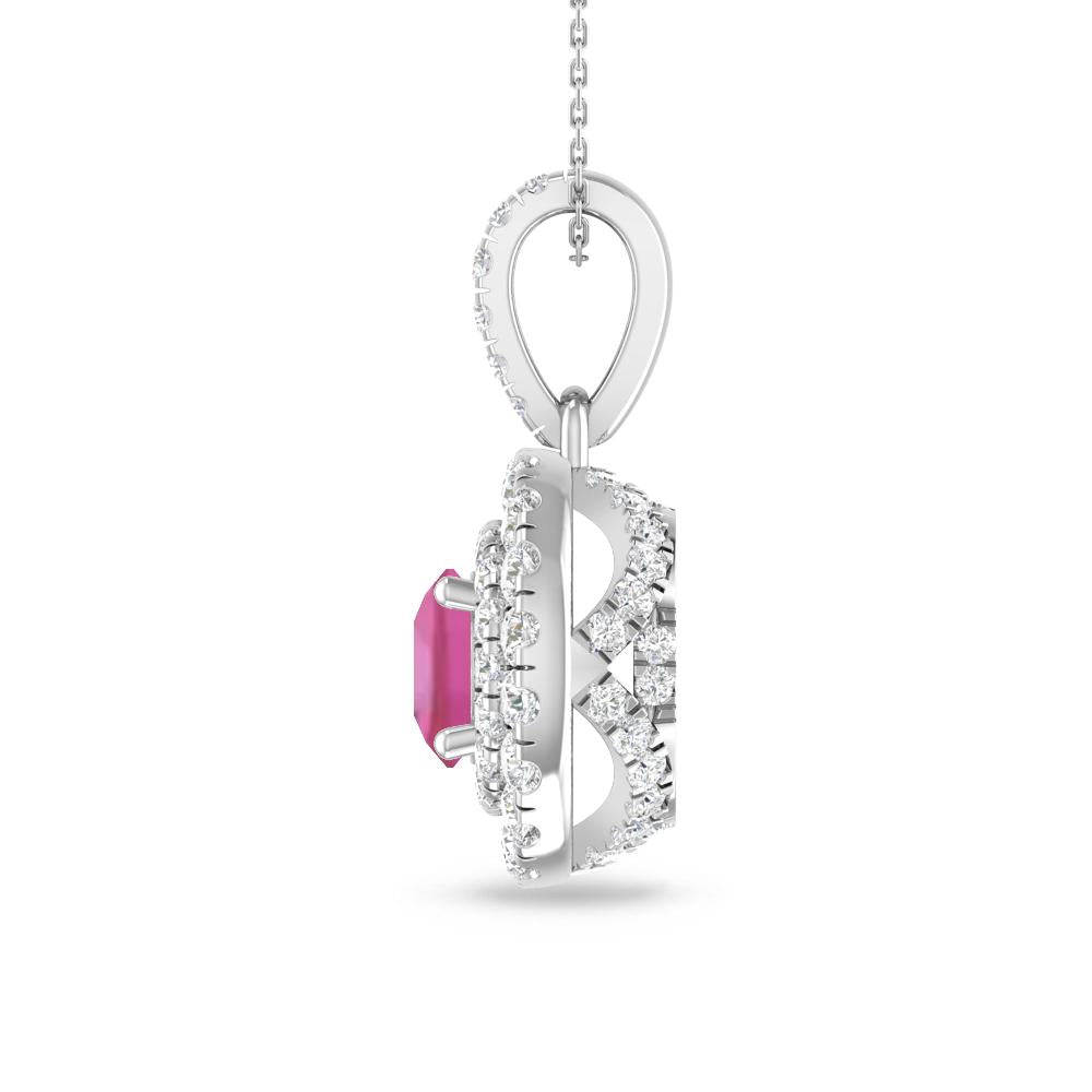 White Gold - Pink Tourmaline
