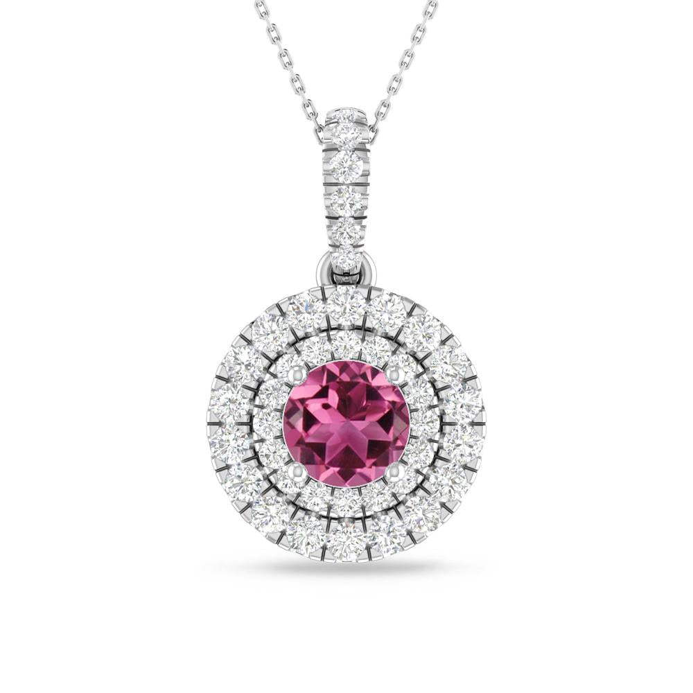 White Gold - Pink Tourmaline
