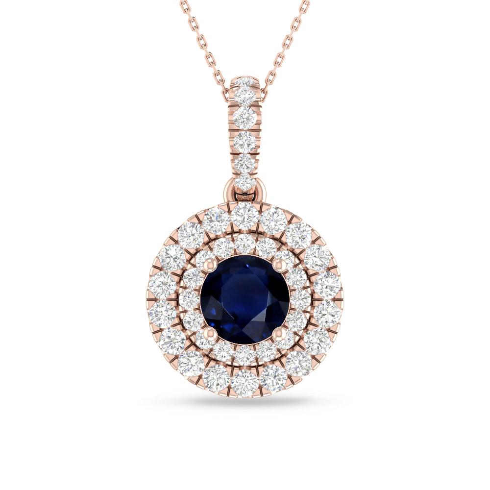 Rose Gold - Sapphire