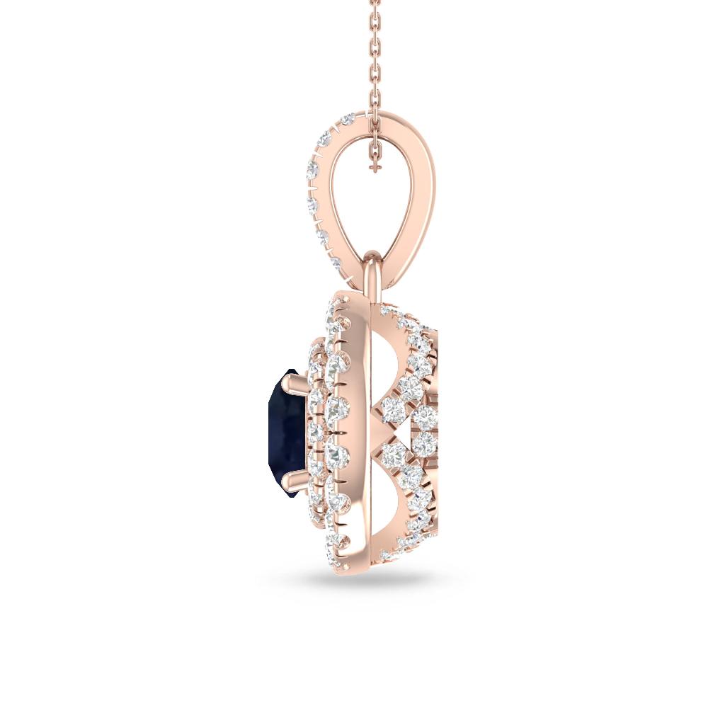 Rose Gold - Sapphire