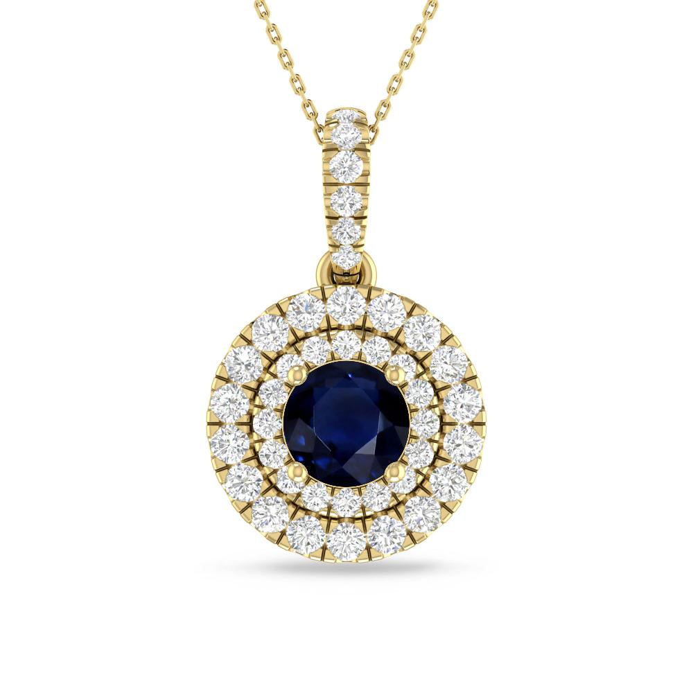 Yellow Gold - Sapphire