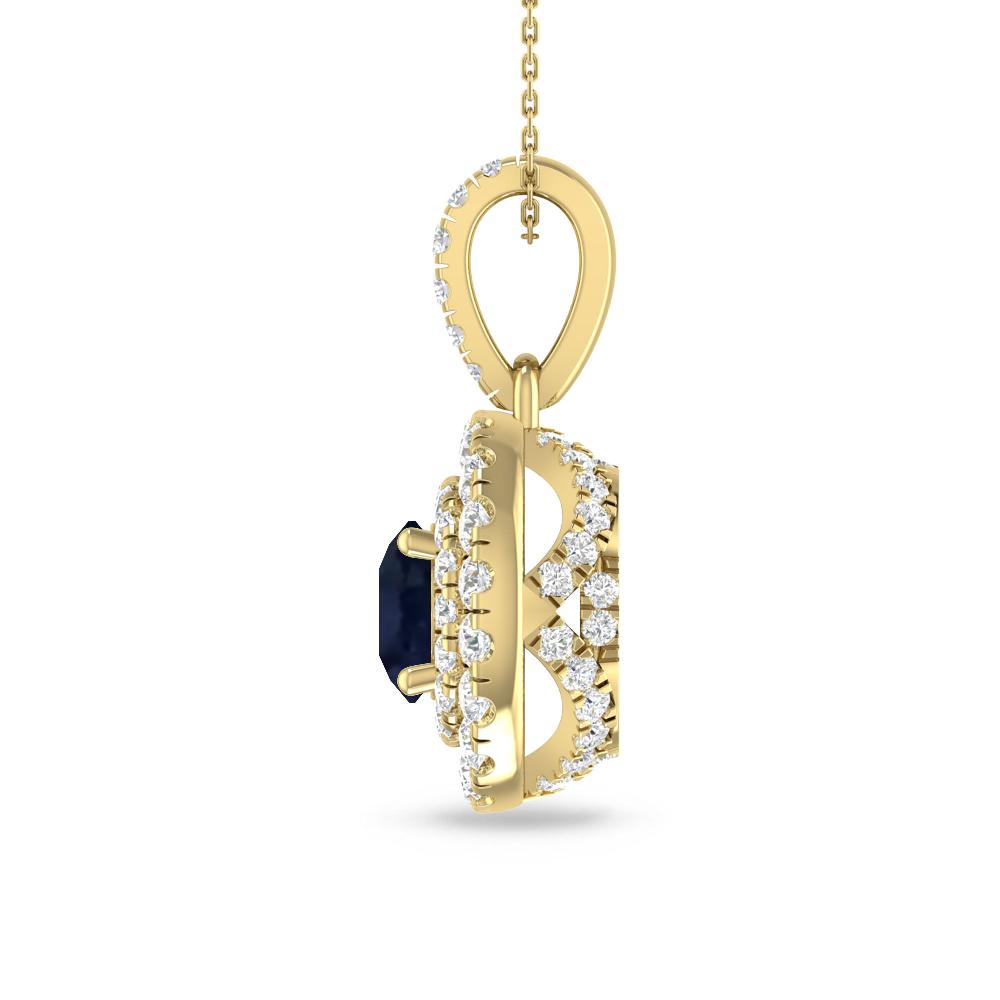 Yellow Gold - Sapphire