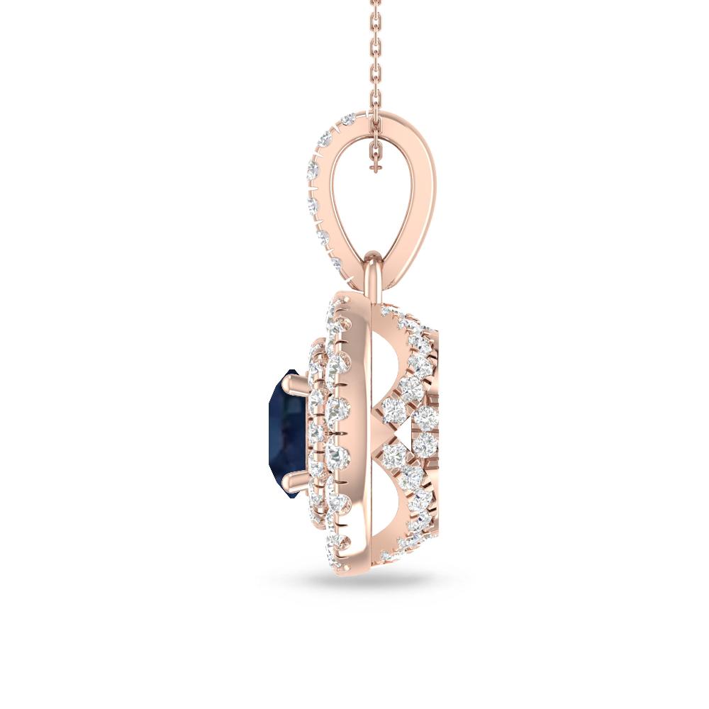 Rose Gold - Sapphire
