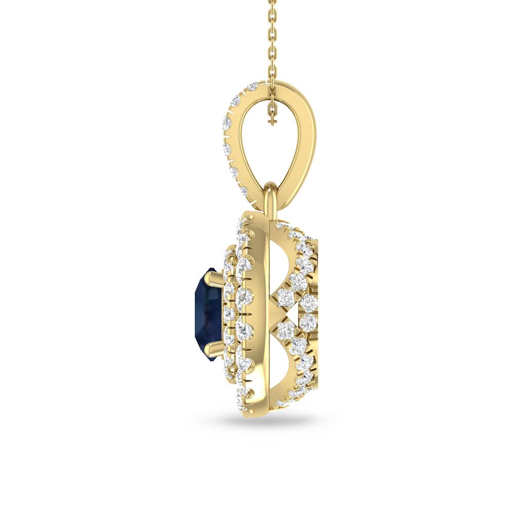 Yellow Gold - Sapphire