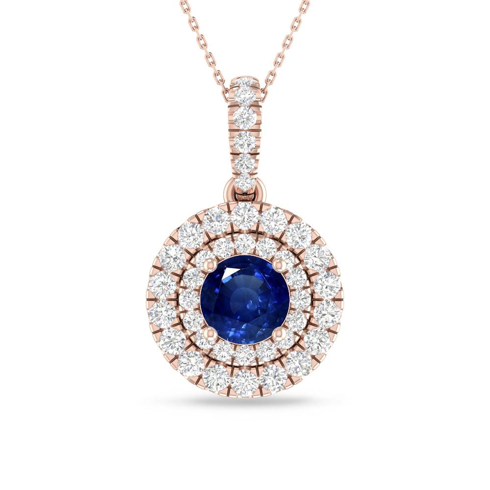 Rose Gold - Sapphire