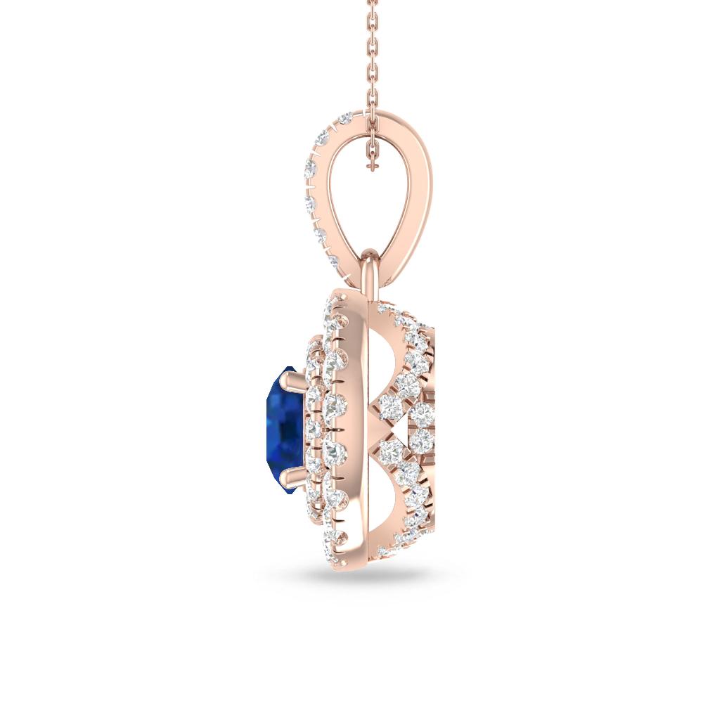 Rose Gold - Sapphire
