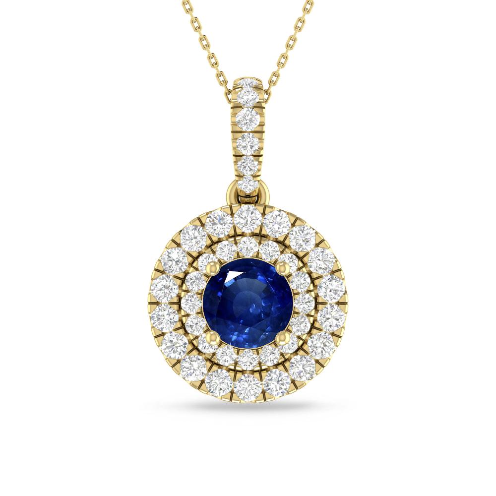 Yellow Gold - Sapphire