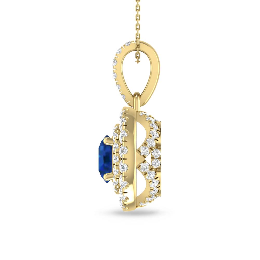 Yellow Gold - Sapphire
