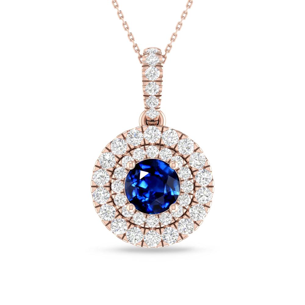 Rose Gold - Sapphire
