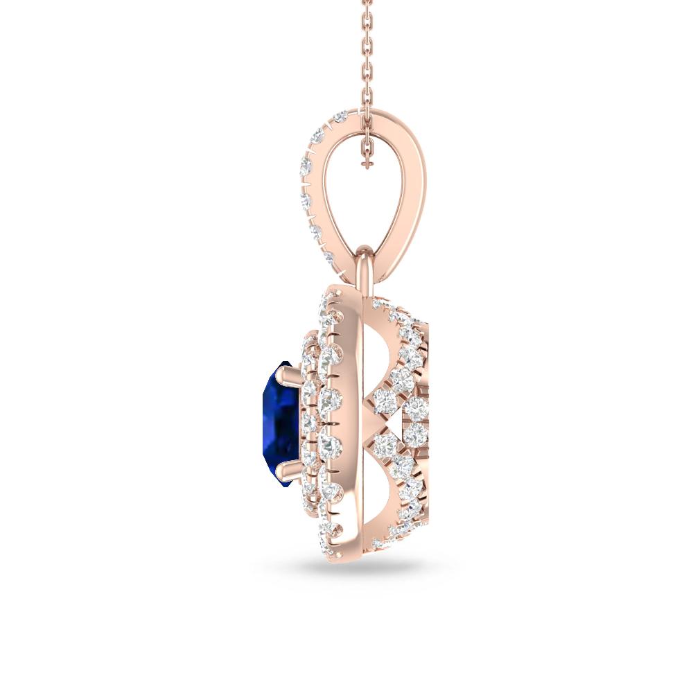 Rose Gold - Sapphire